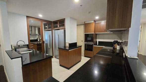 kitchen of The Private Residence Rajdamri