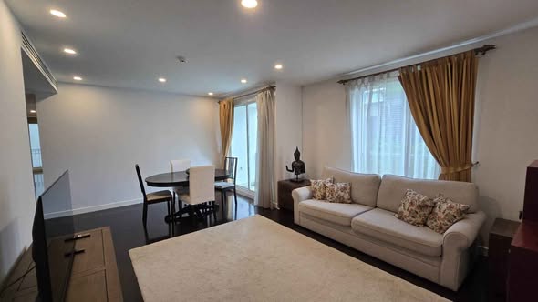 living room of The Private Residence Rajdamri