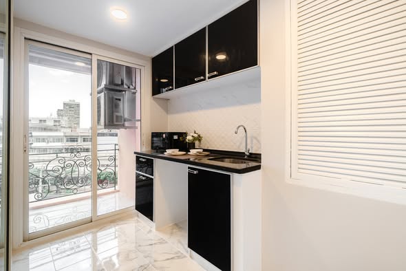 kitchen of The Raffles Condominium