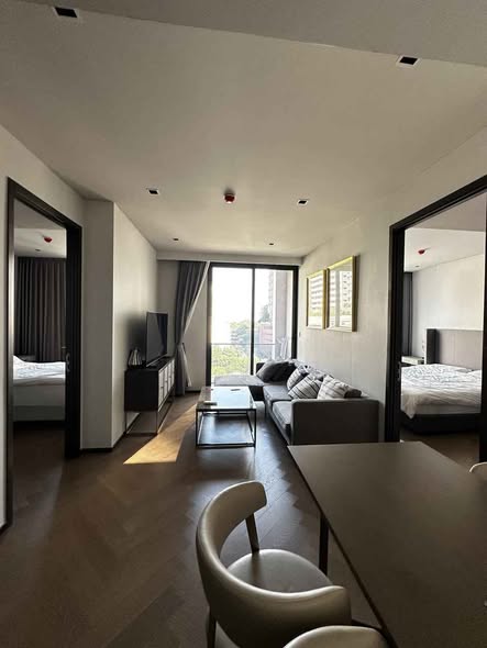 living room and bedroom of THE RESERVE 61 HIDEAWAY