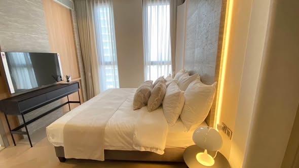 bedroom of The Reserve Sathorn