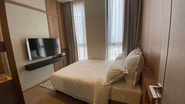 bedroom of The Reserve Sathorn