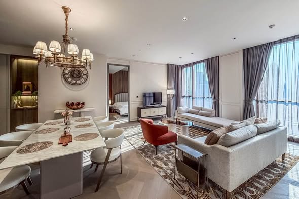 living room of The Reserve Sathorn