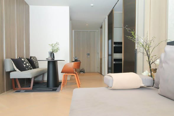 living room of The Reserve Sathorn