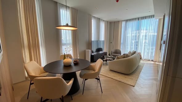 living room and room interior of The Reserve Sathorn