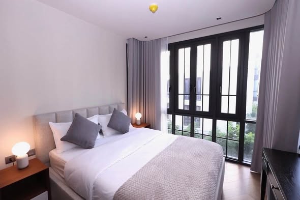 bedroom of The Reserve Sukhumvit 61