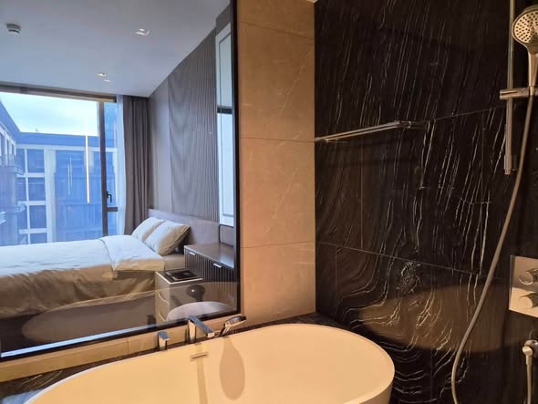bedroom of The Reserve Sukhumvit 61