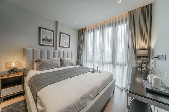bedroom of The Reserve Sukhumvit 61