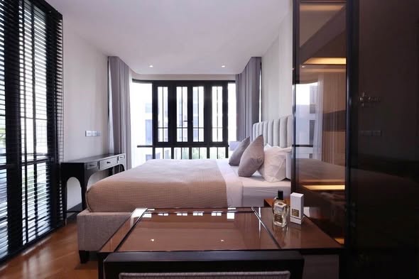 bedroom of The Reserve Sukhumvit 61