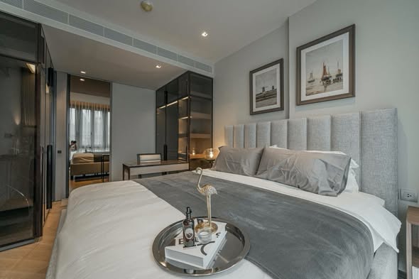 bedroom of The Reserve Sukhumvit 61