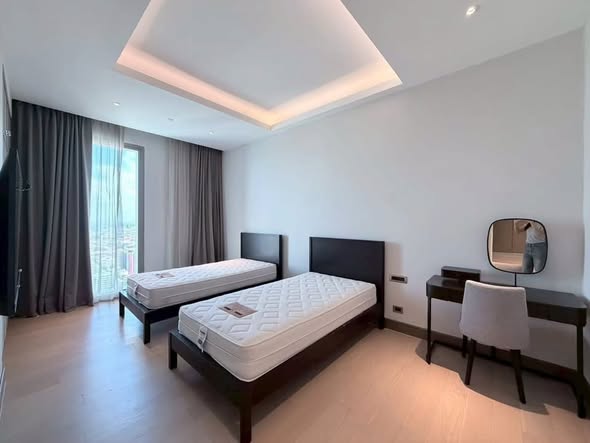 bedroom of The Residences at Mandarin Oriental Bangkok