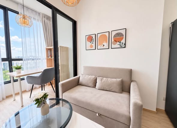 bedroom and living room of The Rich Rama 9 – Srinagarindra