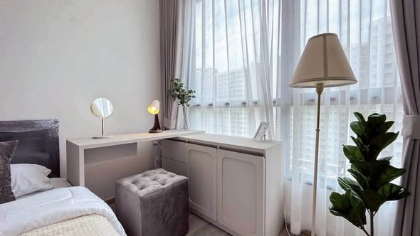 bedroom and living room of The Rich Rama 9 – Srinagarindra