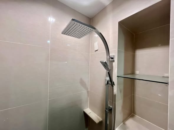 room interior and bathroom of The Rich Sathon-Taksin