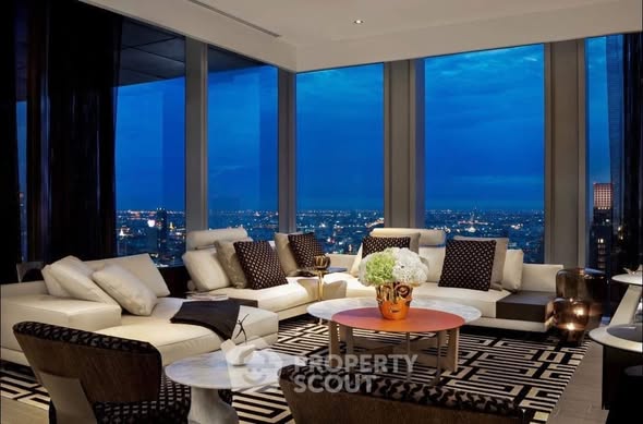 living room of The Ritz-Carlton Residences, Bangkok