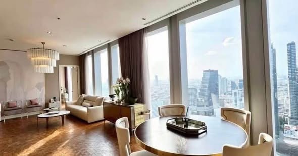 living room of The Ritz-Carlton Residences, Bangkok