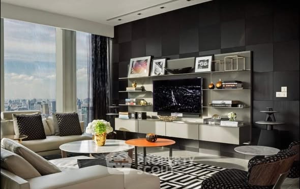living room of The Ritz-Carlton Residences, Bangkok