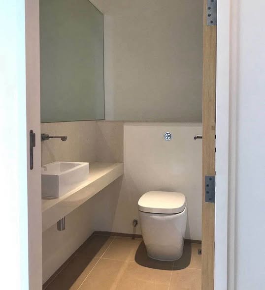 bathroom of The River Condominium