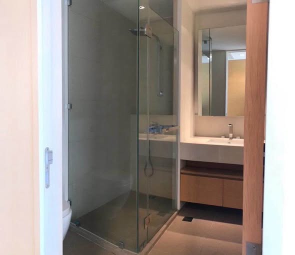 room interior and bathroom of The River Condominium