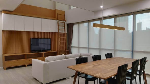 living room and room interior of The Room Sukhumvit 21