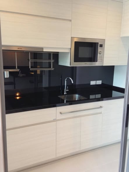 kitchen of THE ROOM SUKHUMVIT 40