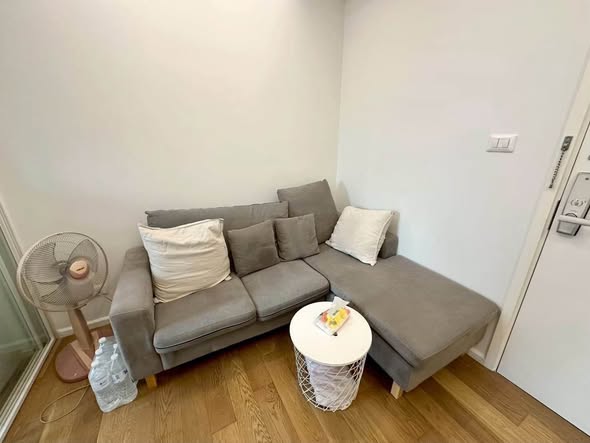 living room of The Saint Residences