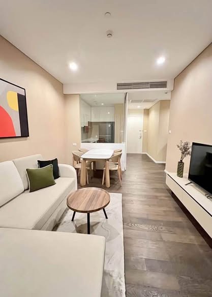 living room and bedroom of The Saint Residences