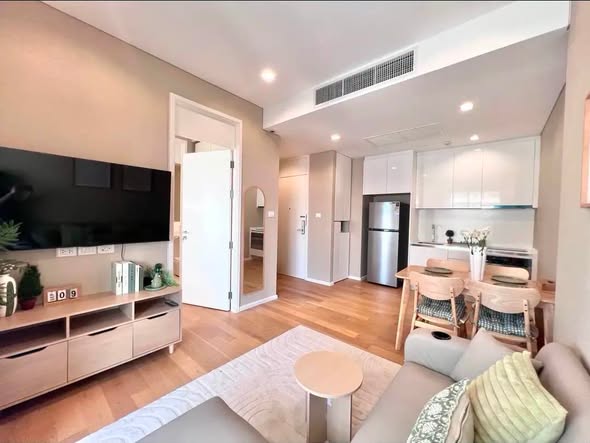living room and kitchen of The Saint Residences