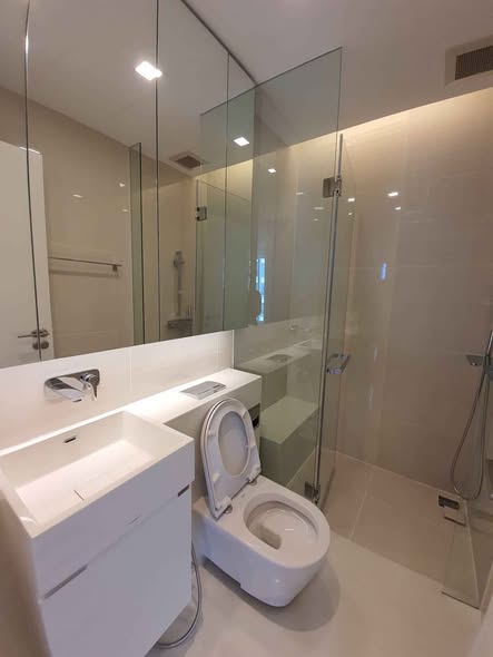 room interior and bathroom of The Saint Residences