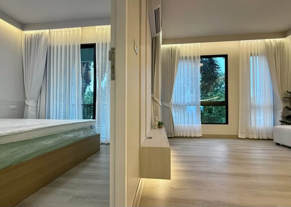bedroom and room interior of The Sense Sukhumvit