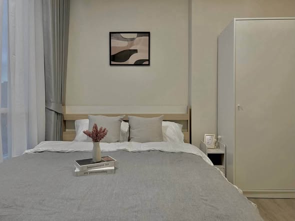 bedroom of The Sky Sukhumvit