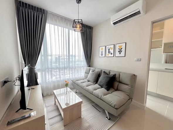 bedroom and living room of The Sky Sukhumvit