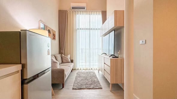 living room and room interior of The Sky Sukhumvit