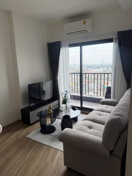bedroom and living room of The Stage Mindscape Ratchada-Huai Khwang