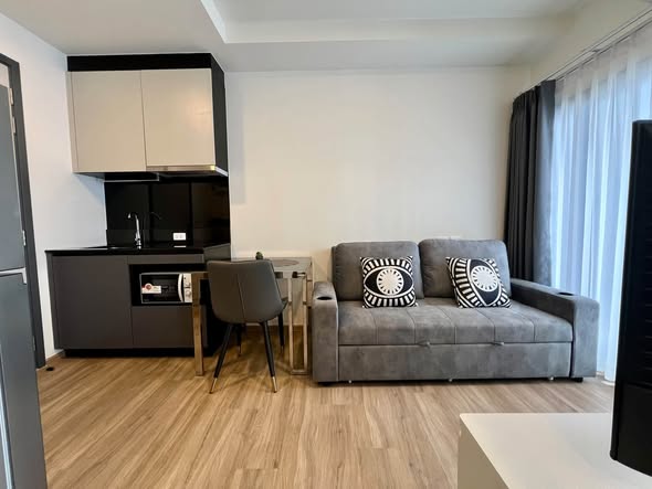 bedroom and living room of The Stage Mindscape Ratchada-Huai Khwang