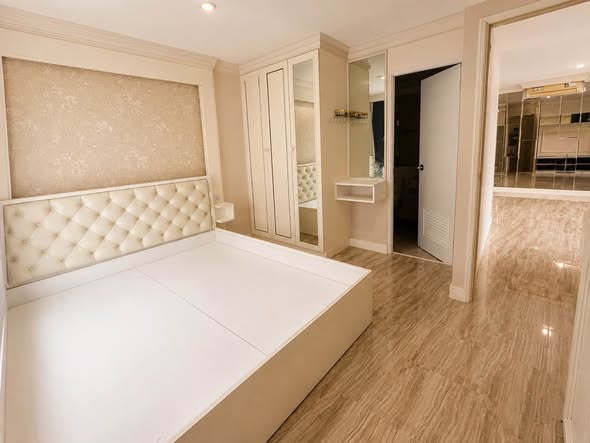 bedroom of The Town Condo
