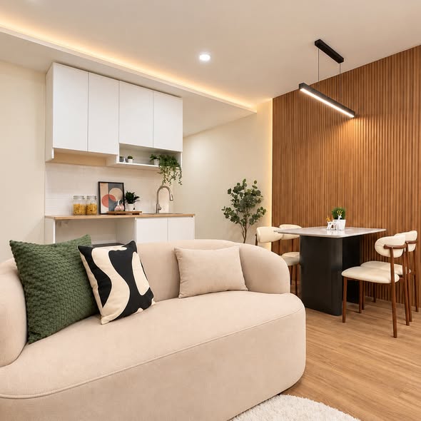 living room of The Trio Garden