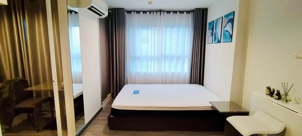 bedroom of The Trust Condo @BTS Erawan