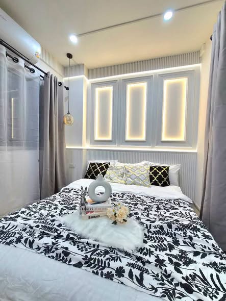 bedroom of Thong Pracha Condo Town 1