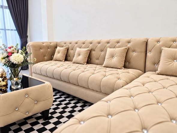 living room of Town Avenue Srinagarin