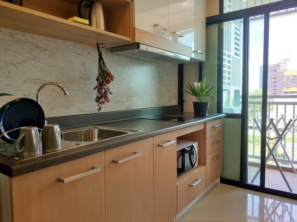 kitchen of Treasure Condo