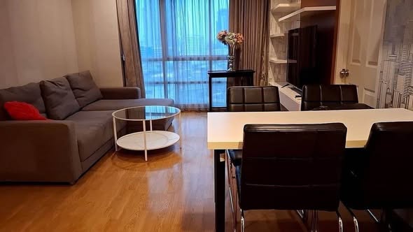 living room and room interior of U Delight @ Huai Khwang Station
