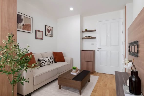 living room of U Delight Residence Phatthanakan