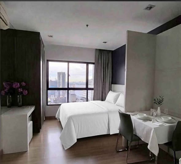 bedroom of Urbano Absolute Sathon-Taksin