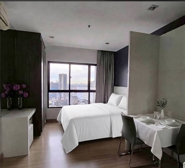 bedroom of Urbano Absolute Sathon-Taksin