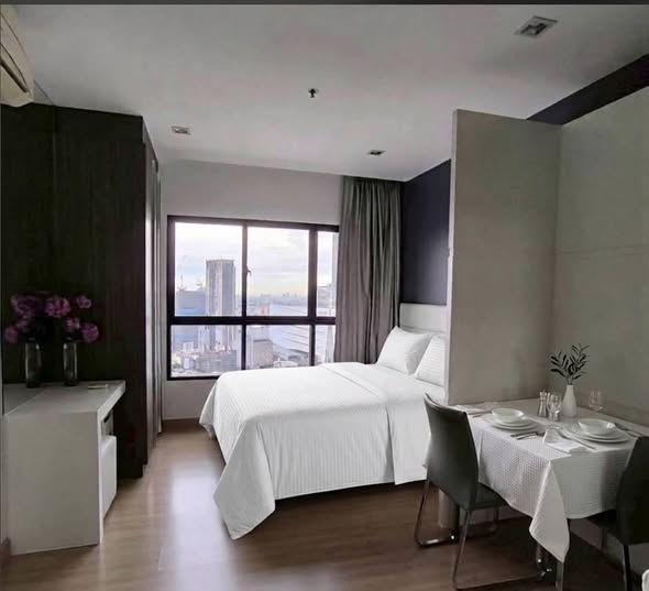 bedroom of Urbano Absolute Sathon-Taksin