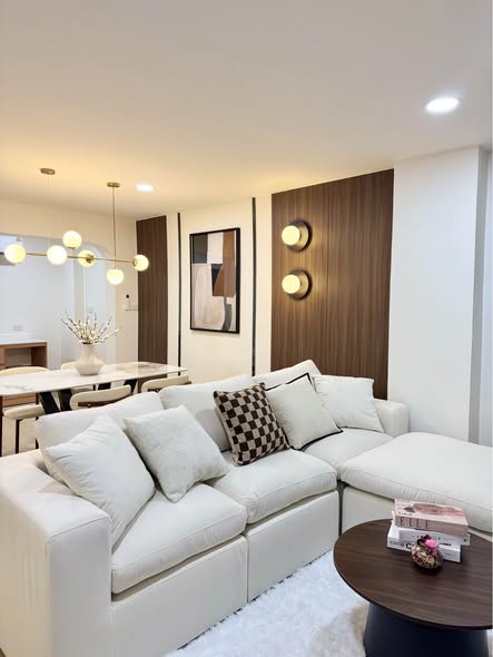 living room of V Condo Salaya