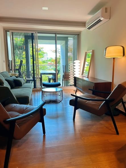 living room and room interior of VIA 31 Condo