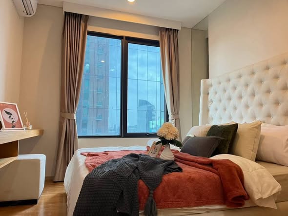 bedroom of Villa Asoke Condominium