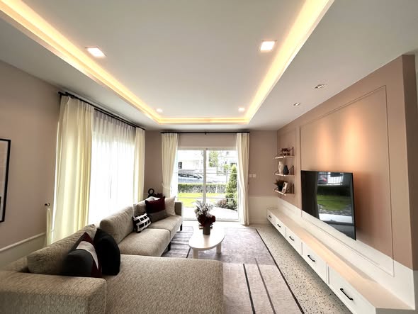 living room of Villaggio Srinakarin-Bangna 2